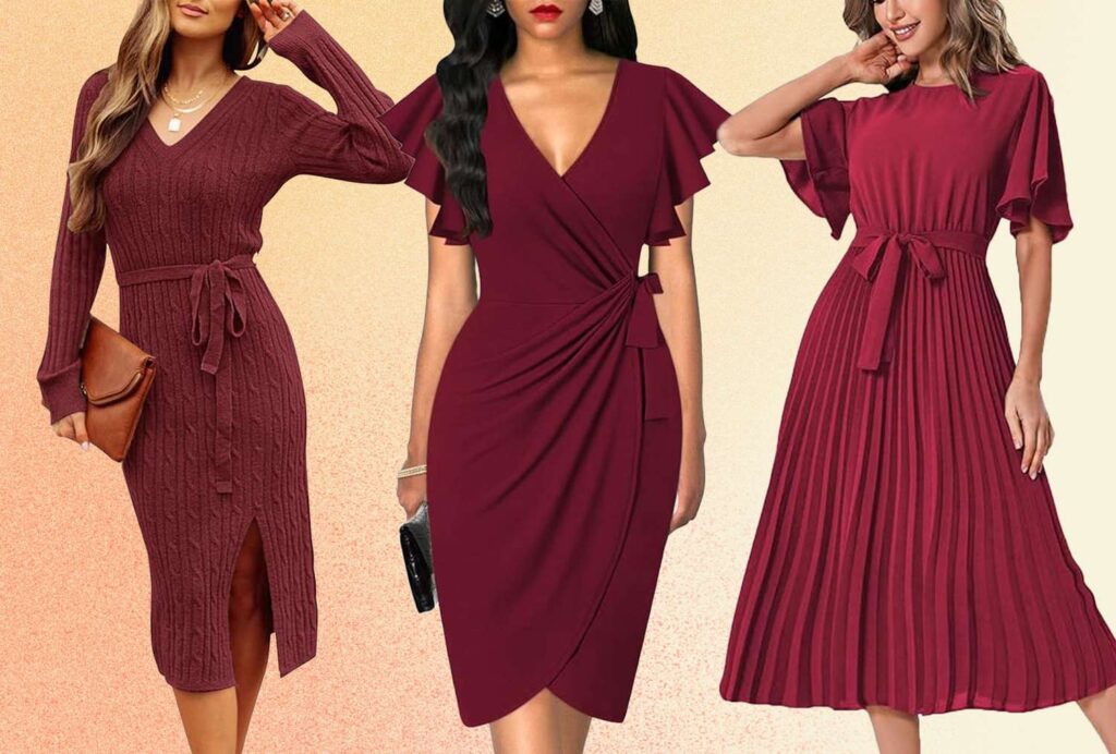 Maroon Dress: A Timeless Style Choice